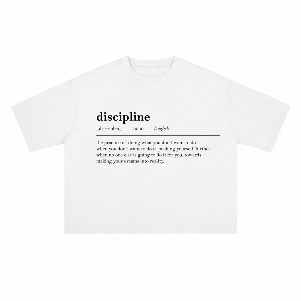 T-shirt "Discipline"