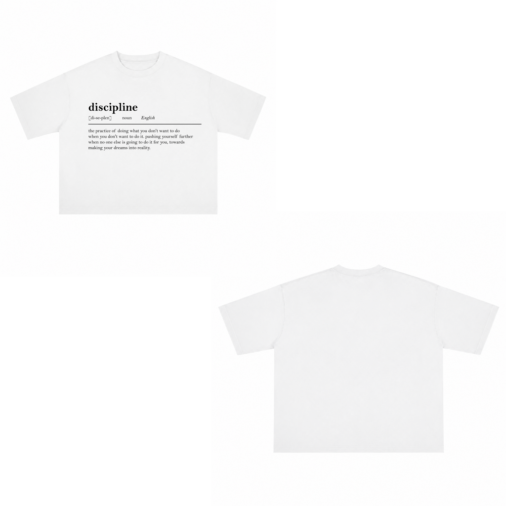 T-shirt "Discipline"