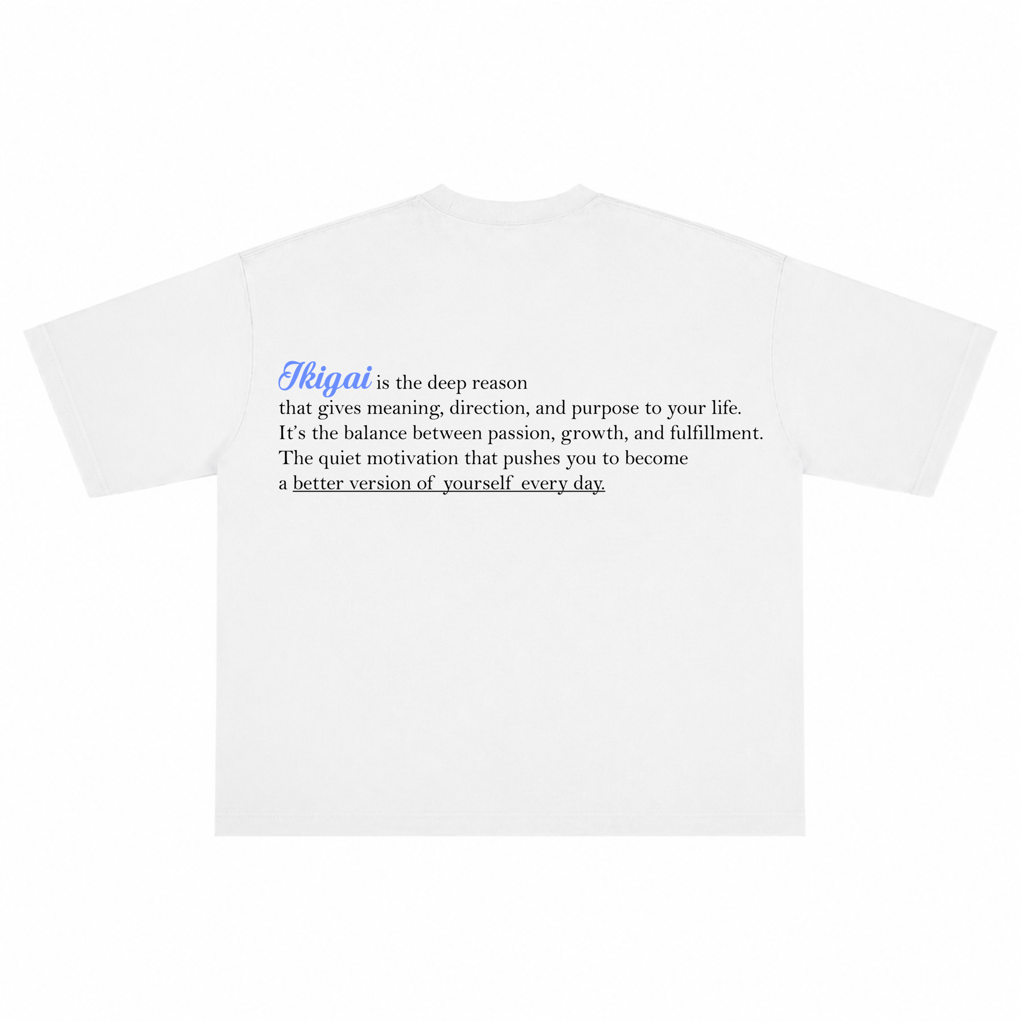 T-shirt "Ikigai"