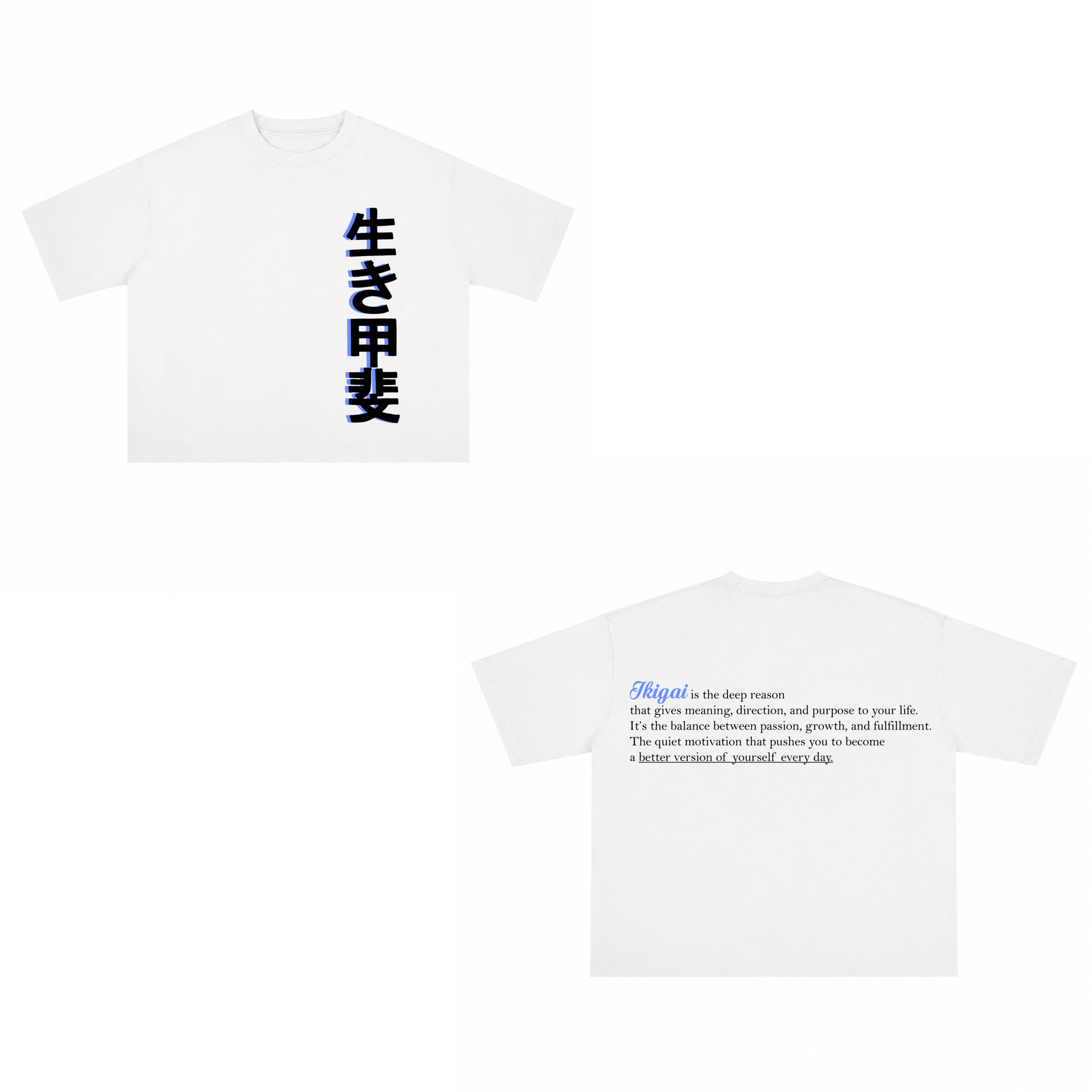 T-shirt "Ikigai"