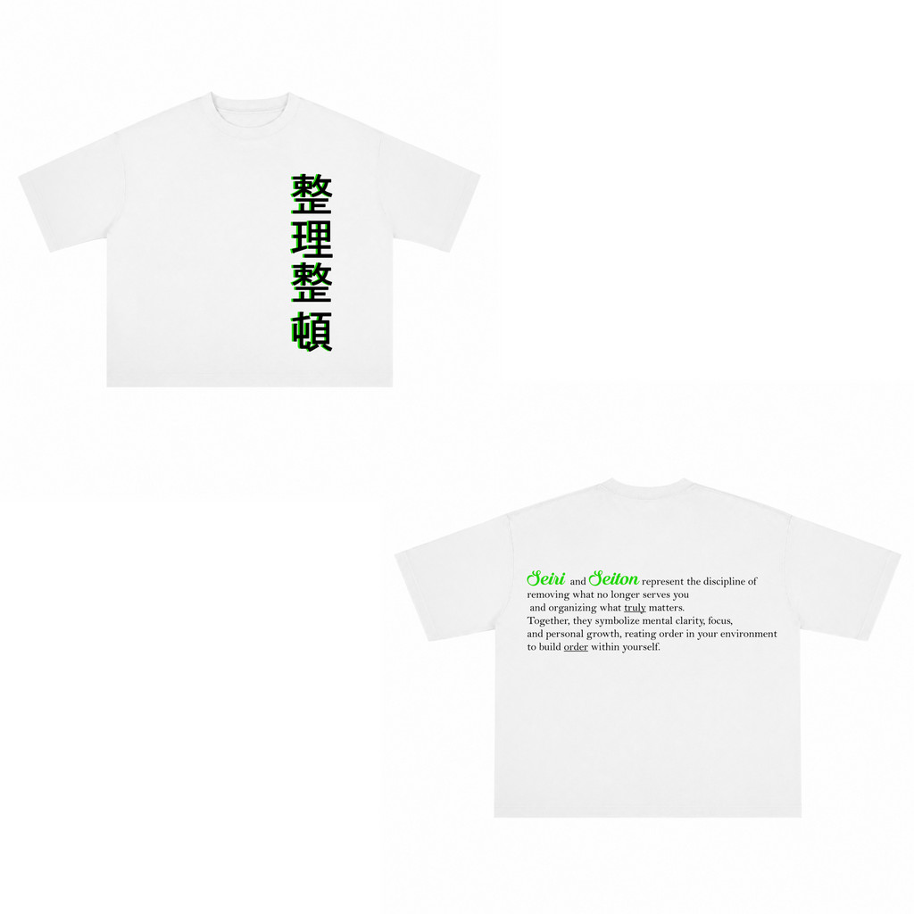 T-shirt "Seiri and Seiton"